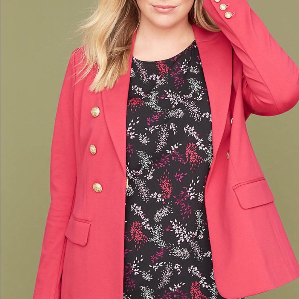 Bryant Blazer - Faux Double Breasted Ponte